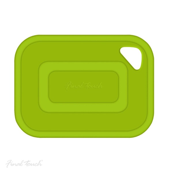Final Touch 8 in. L X 6 in. W Plastic Cutting Board - FCB105