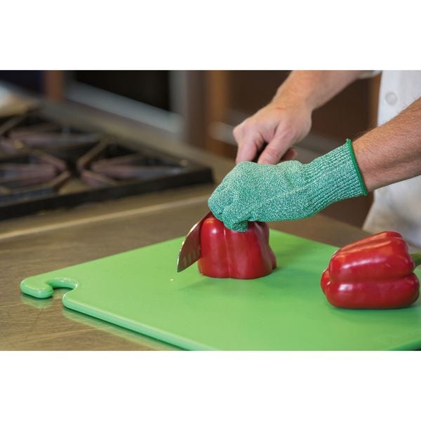 San Jamar Cutting Board, 20 x 15 x 1/2 In, Green - CB152012GN