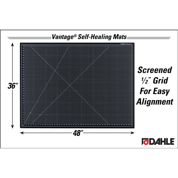 Vantage Self-Healing Cutting Mats, 36"x48, PK4 - 10674-12583