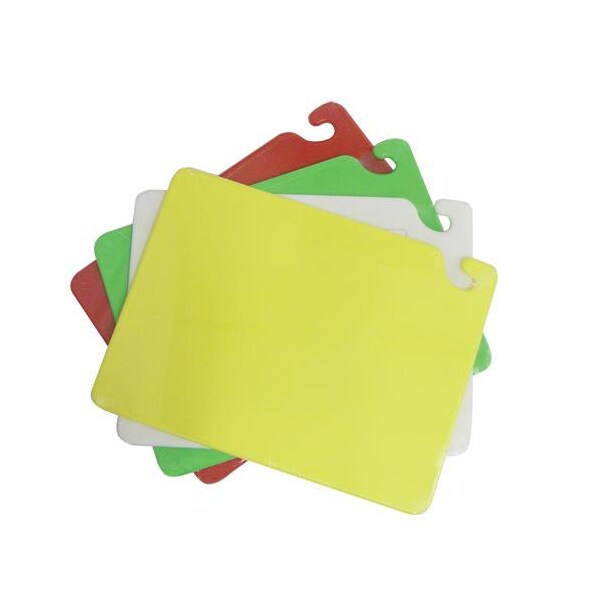 San Jamar 15 in x 20 in x 1/2 in Cut-N-Carry® 4 Piece Cutting Board Set - CB1520QS