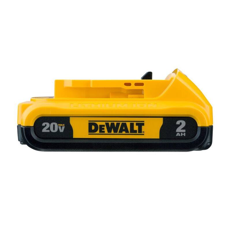 Paquete de baterías compactas DEWALT 20V MAX de iones de litio de 2.0 Ah (paquete de 8) - DCB203-8