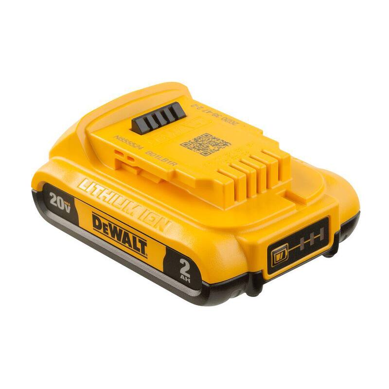 Paquete de baterías compactas DEWALT 20V MAX de iones de litio de 2.0 Ah (paquete de 8) - DCB203-8