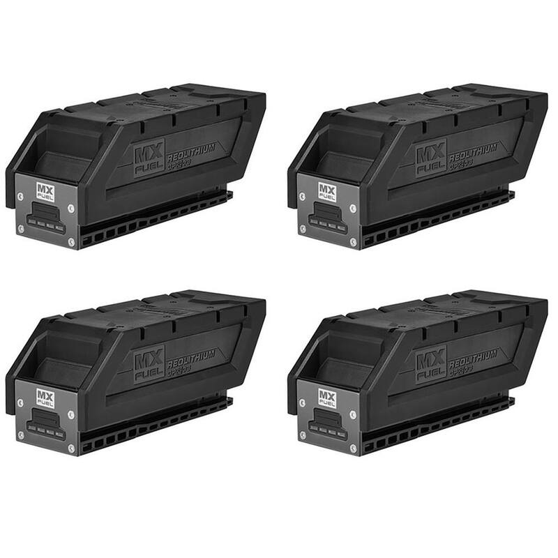 Paquete de baterías Milwaukee MX FUEL de iones de litio REDLITHIUM CP203 (paquete de 4) - MXFCP203-MXFCP203-MXFCP203-MXFCP203