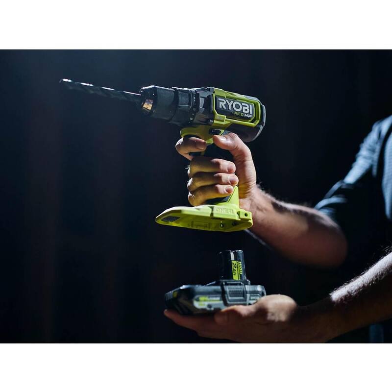 RYOBI ONE+ HP 18V 4.0 Ah & 2.0 Ah Baterías de ALTO RENDIMIENTO con Cargador de Doble Puerto y (2) 2.0 Ah Baterías - Kit de PSK022-PBP2006