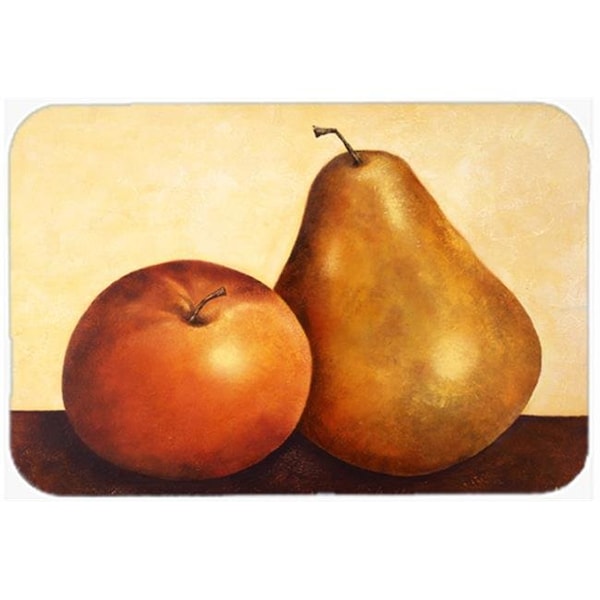 Carolines Treasures Carolines Treasures BABE0089LCB Apple & Pear Glass Large Cutting Board - BABE0089LCB