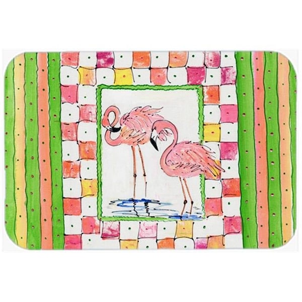 Carolines Treasures Carolines Treasures 8077LCB Flamingo Glass Cutting Board; Large - 8077LCB