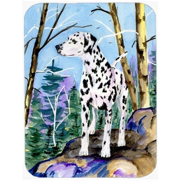 Carolines Treasures Carolines Treasures SS8651LCB 12 x 15 in. Dalmatian Glass Cutting Board; Large - SS8651LCB