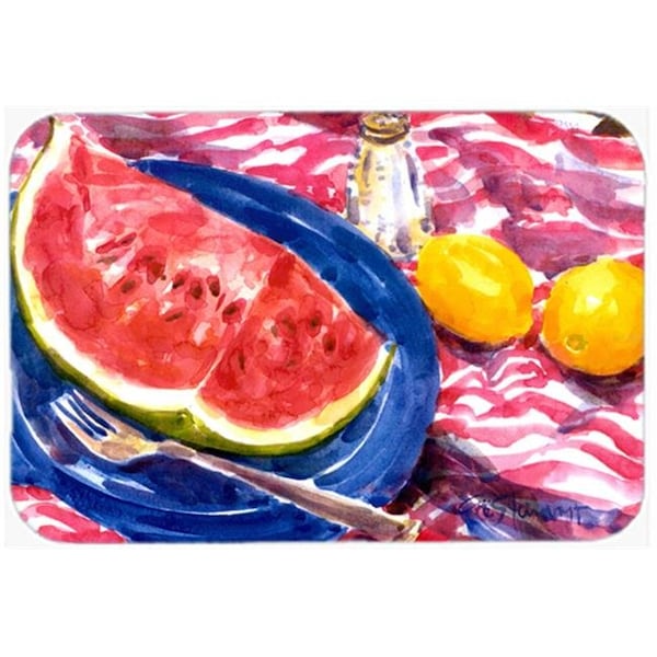 Carolines Treasures Carolines Treasures 6028LCB 15 x 12 in. Watermelon Glass Cutting Board; Large - 6028LCB