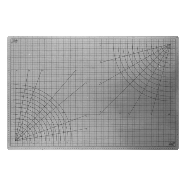 Excel Blades 24" x 36" Self-Healing Cutting Mat w/ Measurement Grid, Clear 6pk - 60033