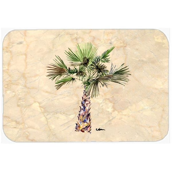 Carolines Treasures Carolines Treasures 8480LCB 15 X 12 In. Palm Tree Glass Cutting Board Large Size - 8480LCB