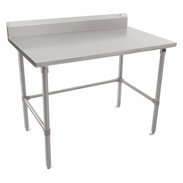John Boos & Co Rectangle Table, 36" X 120" X 40-3/4",  - ST6R5-36120SBK