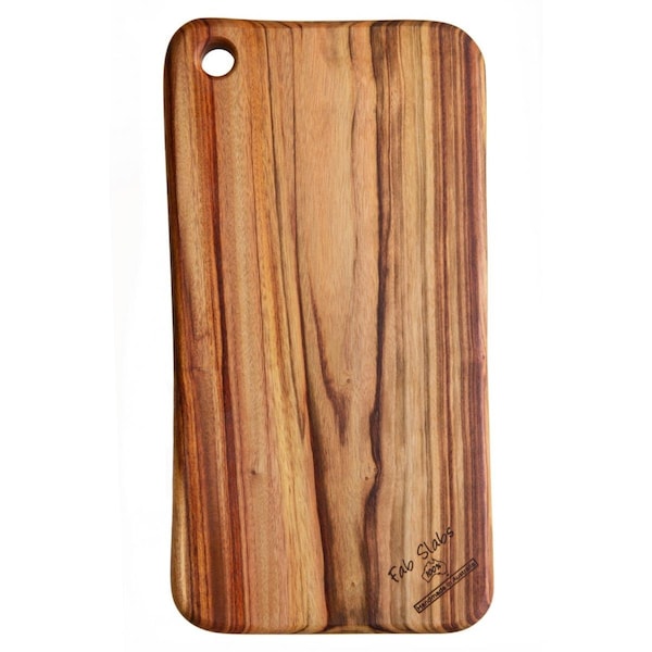 Tarifa Natural Wood Rounded Rectangle Anti-Bacterial Cutting Board - TA3668359