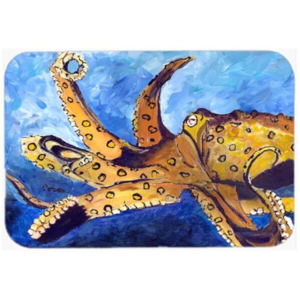 Carolines Treasures Carolines Treasures 8794LCB 15 X 12 In. Octopus Glass Cutting Board Large Size - 8794LCB