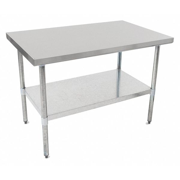 John Boos & Co Rectangle Table, 24" X 96" X 34-1/2",  - FBLG9624