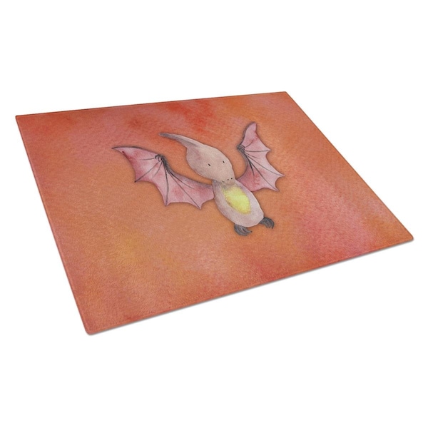 Carolines Treasures Pterodactyl Watercolor Glass Cutting Board Large - BB7402LCB
