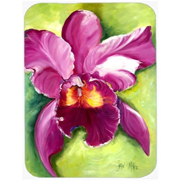 Carolines Treasures Carolines Treasures JMK1176LCB Orchid Glass Cutting Board; Large - JMK1176LCB