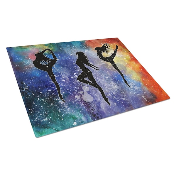 Carolines Treasures Carolines Treasures BB5372LCB Dancers Glass Cutting Board - Large - BB5372LCB