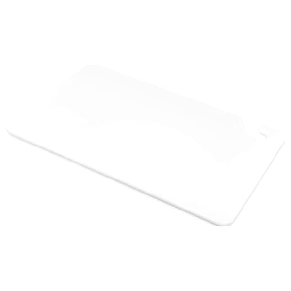 San Jamar Cutting Board, 12x18, White - CB121812WH