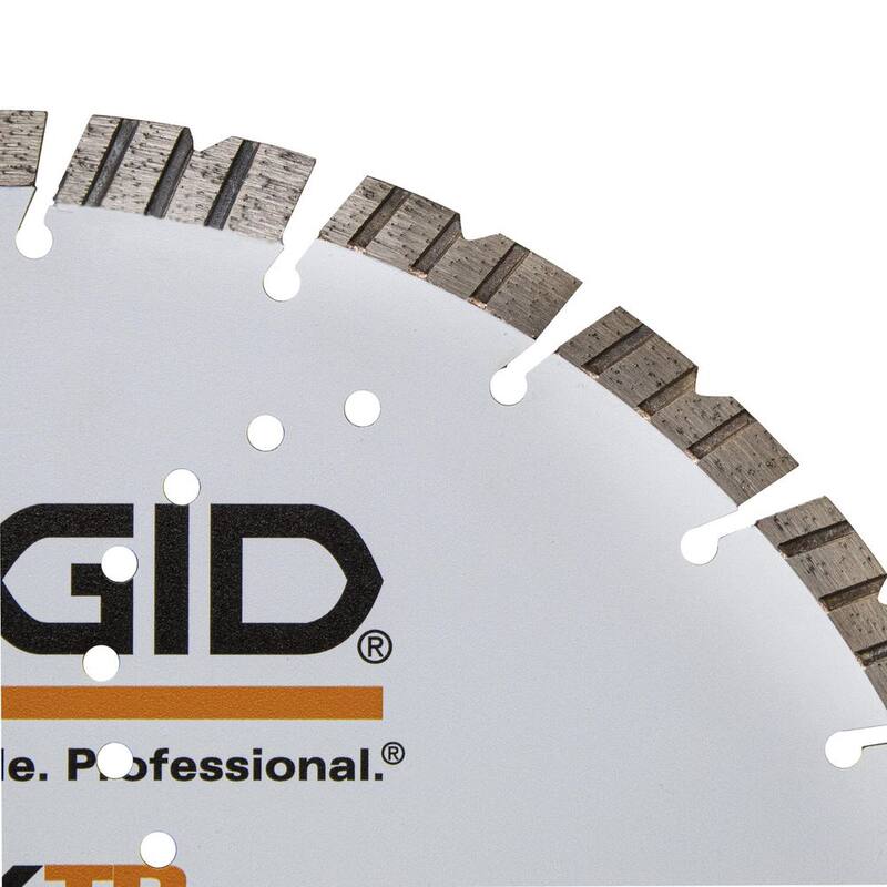 RIDGID 14 pulgadas. Hoja de Diamante de Doble Propósito XTR - HD-CCNTS14