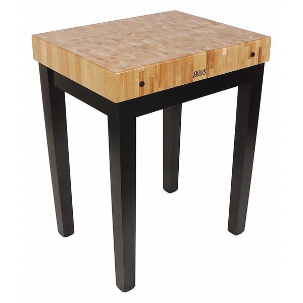 John Boos & Co Chefs Block, Black, 30"x24"x4" - CU-CB3024-BK