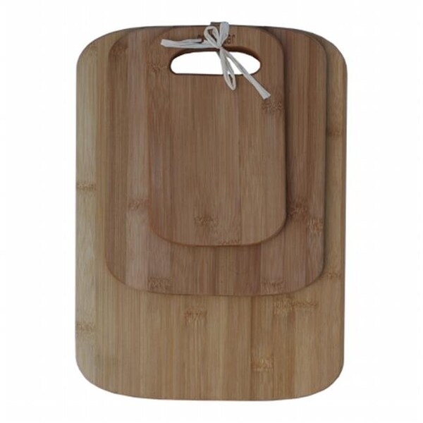 Oceanstar Oceanstar CB1316 Oceanstar 3-Piece Bamboo Cutting Board Set - CB1316