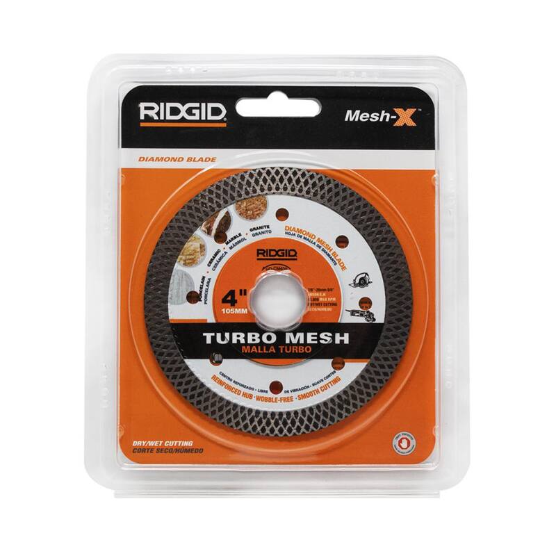 RIDGID 4 pulgadas Malla de Diamante de Borde Continuo - HD-CM40P
