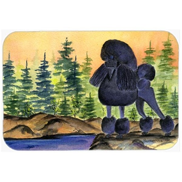 Carolines Treasures Carolines Treasures SS8196LCB Poodle Glass Cutting Board; Large - SS8196LCB