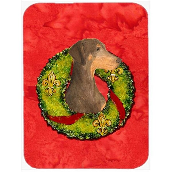 Carolines Treasures Carolines Treasures SS4169LCB Doberman; Glass Cutting Board - Large - SS4169LCB