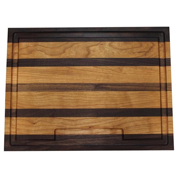 Perro Chino 20 x 15 x 1.5 in. Natural Hardwood Chopping Board - PE2741538
