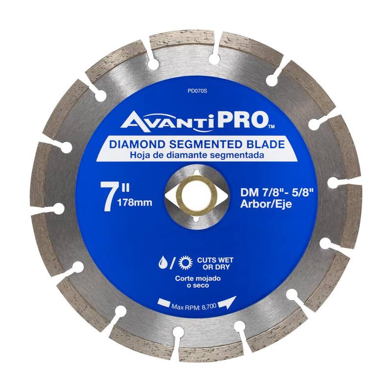 Avanti Pro 7 in. Disco de Diamante Segmentado - HD-S70