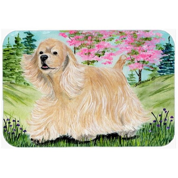 Carolines Treasures Carolines Treasures SS8189LCB Cocker Spaniel Glass Cutting Board - Large; 15 H x 12 L in. - SS8189LCB