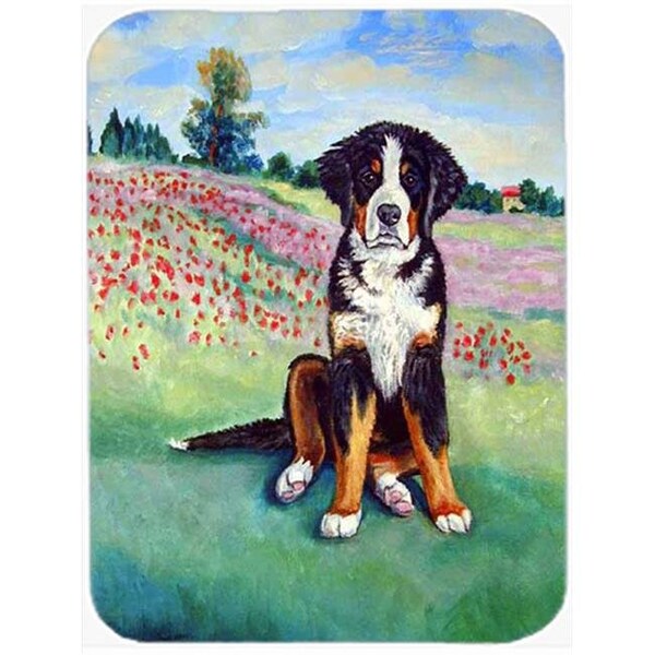 Carolines Treasures Carolines Treasures 7011LCB Bernese Mountain Dog Glass Cutting Board - Large; 15 x 12 in. - 7011LCB