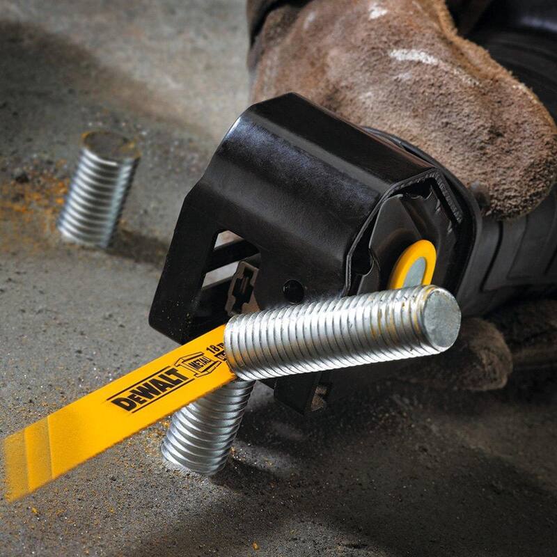 Set de hojas de sierra reciproca bimetálicas DEWALT con estuche (16 piezas) - DW4899