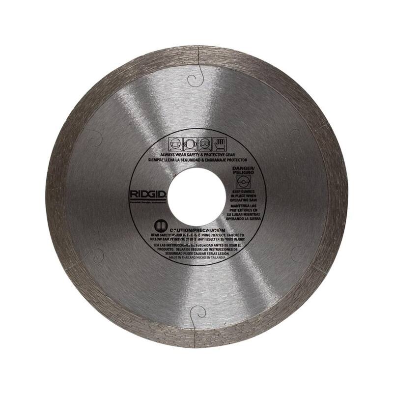 RIDGID 4.5 in. Disco de Diamante para Porcelanato de Rin Continuo - HD-CJ45P