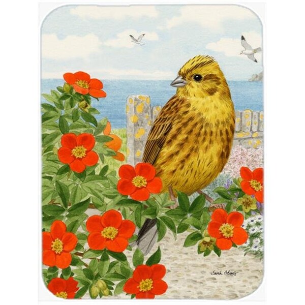 Carolines Treasures Carolines Treasures ASA2107LCB Yellowhammer Glass Cutting Board; Large - ASA2107LCB