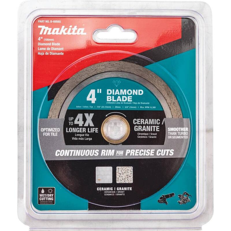 Disco de Diamante de Banda Continua de 4 pulgadas para Uso General - B-69565 de Makita