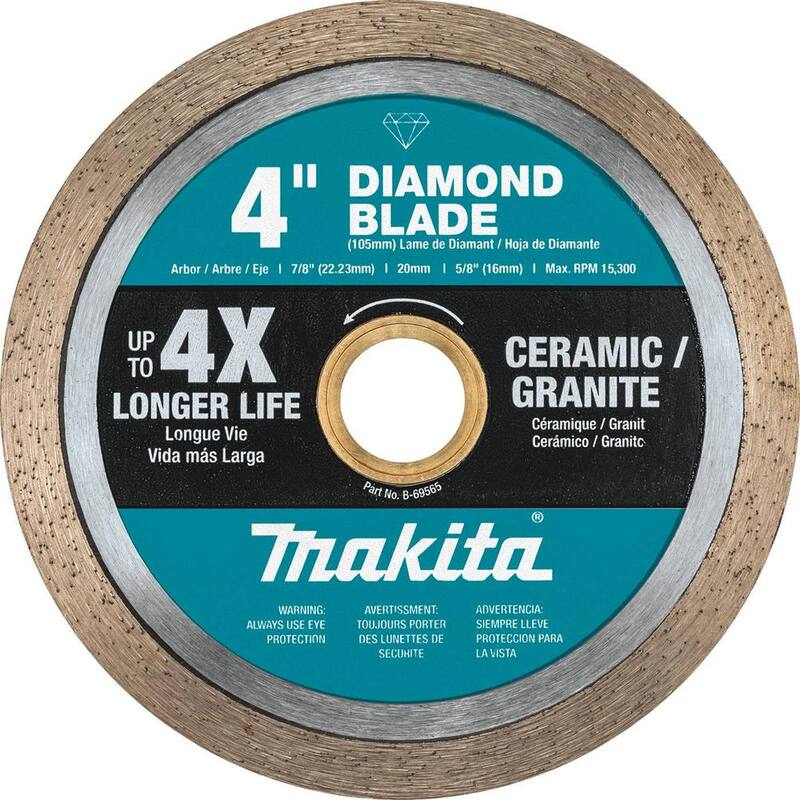 Disco de Diamante de Banda Continua de 4 pulgadas para Uso General - B-69565 de Makita