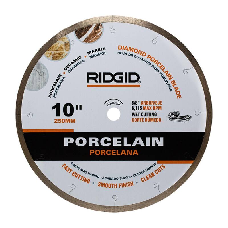 Cuchilla de diamante premium para azulejos de 10 pulgadas - HD-CJ10P