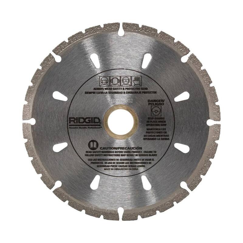 RIDGID 5 pulgadas. Hoja de corte múltiple de diamante - HD-VBMU50