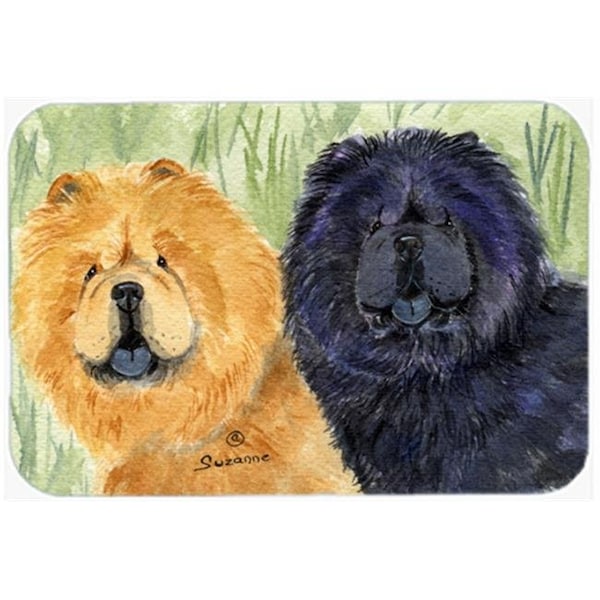 Carolines Treasures Carolines Treasures SS7009LCB Chow Chow Glass Cutting Board - Large - SS7009LCB
