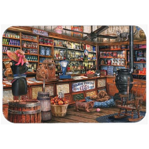 Carolines Treasures Carolines Treasures PTW2014LCB The Good Old Days Glass Cutting Board; Large - PTW2014LCB