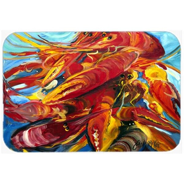 Carolines Treasures Carolines Treasures JMK1117LCB Crawfish Glass Cutting Board; Large - JMK1117LCB