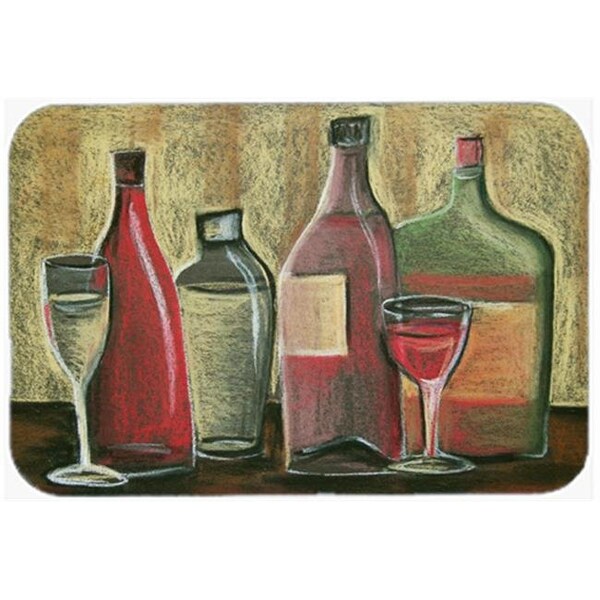 Carolines Treasures Carolines Treasures BTBU0168LCB Wine by Tiffany Budd Glass Large Cutting Board - BTBU0168LCB
