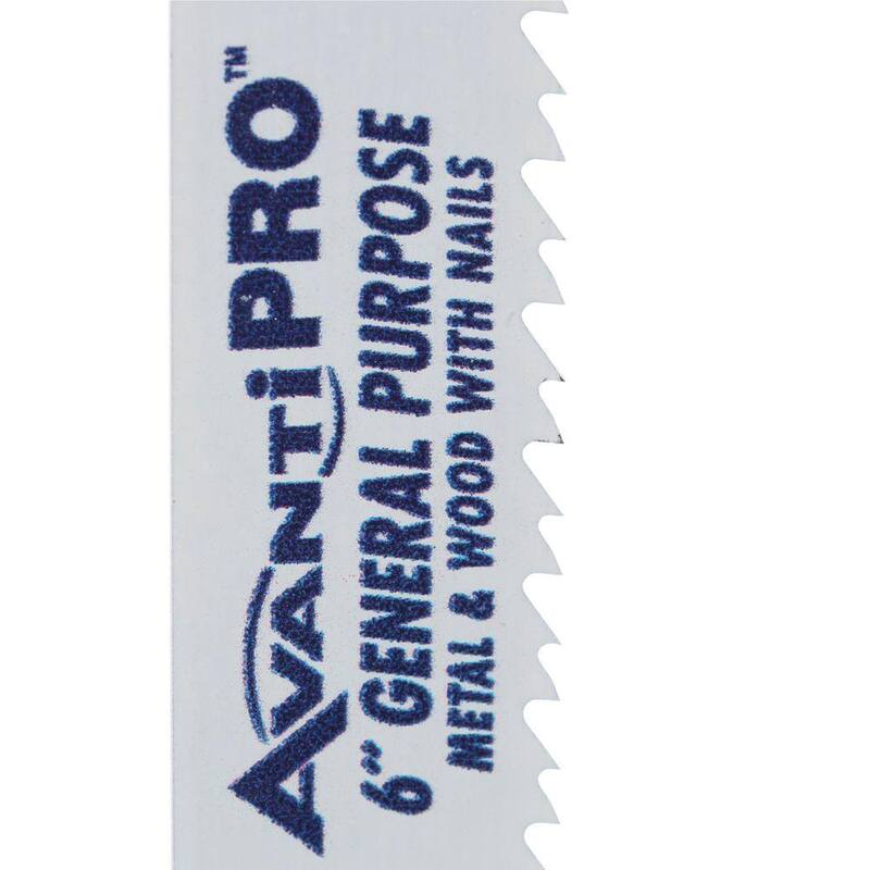 Juego de hojas de sierra de vaivén bimetálicas Avanti Pro (13 piezas) - PS0013S