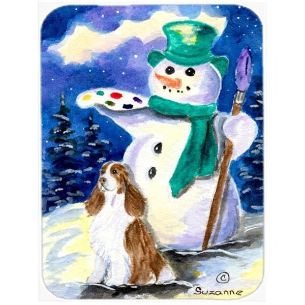 Carolines Treasures Carolines Treasures SS1002LCB English Springer Spaniel Glass Cutting Board - Large - SS1002LCB