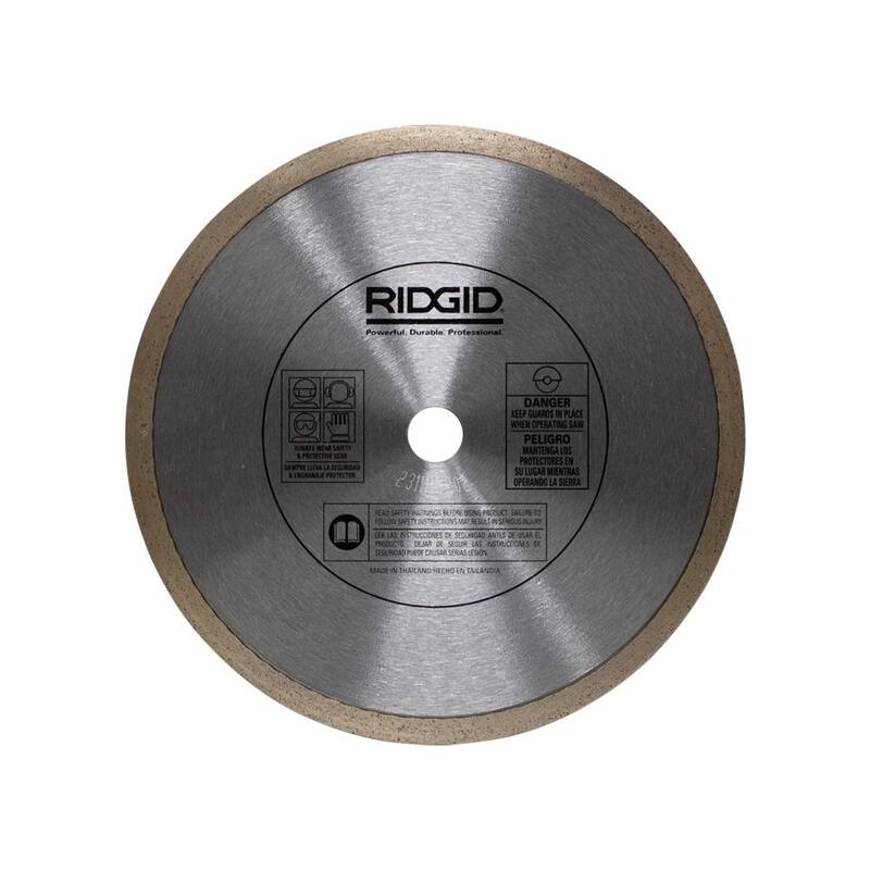 Hoja de baldosas de mosaico de vidrio de 7 pulgadas RIDGID - HD-GT70P