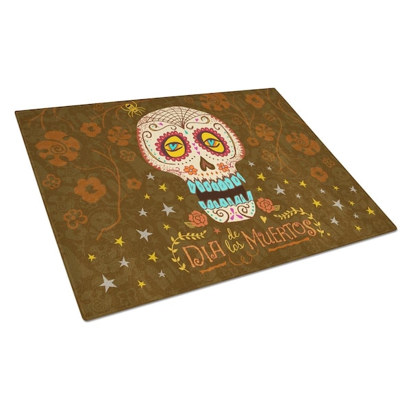 Carolines Treasures Day of the Dead Glass Cutting Board Large - VHA3031LCB