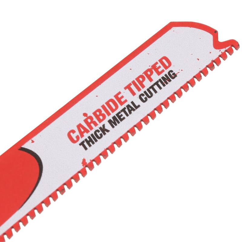 DIABLO 12 pulgadas 8 TPI Steel Demon Carbide Reciprocating Saw Blade para corte de metal grueso - DS1208CF