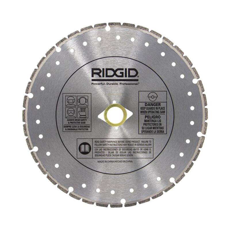 Hoja de corte de diamante para metal de 7 pulgadas RIDGID - HD-LMC70