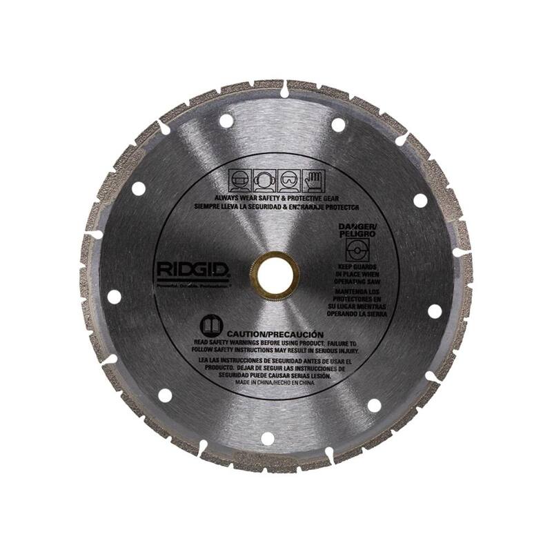 RIDGID 7 in. Disco de Diamante Segmentado de Borde Múltiple para Pisos - HD-VBFL70